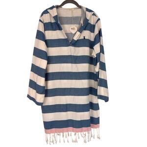 NWT Simply Southern hooded swimsuit coverup coastal beachy holidaycore summer